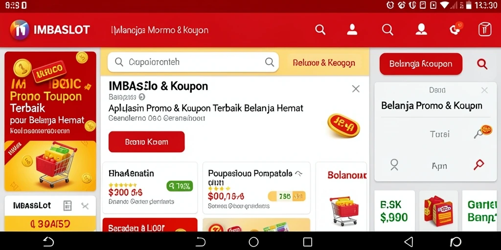 Antarmuka IMBASLOT yang intuitif dan menarik